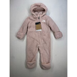 The North Face Infants’ Campshire Fleece One-Piece Pink Moss 18-24M NWT
